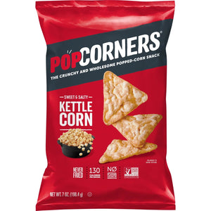 Popcorners Sweet & Salty Kettle Corn Snack, Never Fried, Non GMO - 5 OZ