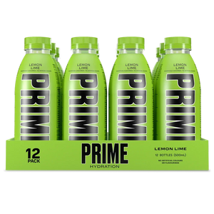 Prime Lemon Lime Hydration Drink - 500ml Pack of 12