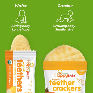 HappyBABY Organics Teethers & Teether Crackers Variety Pack - 144g (36ct)
