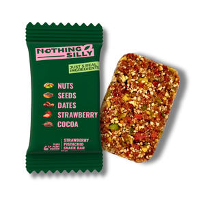 Nothing Silly - Strawberry Pistachio - 6 Bars (Buy 6 And Save AED 5)