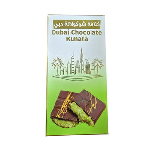 Dubai Chocolate Kunafa Pistachio Milk Chocolate 130g