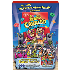Post Fruity Pebbles Sweetened Rice Breakfast Cereal Gluten Free - 425gm