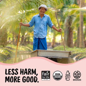 Harmless Harvest Organic Coconut Water, No Added Sugar - 473ml