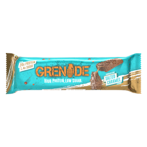 Grenade Chocolate Chip Salted Caramel - High Protein Bar - Low Sugar 60gm