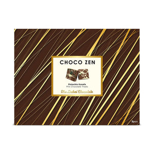 Choco Zen Pistachio Kunafa Dubai Chocolate Milk Treats - 216g 12 pcs