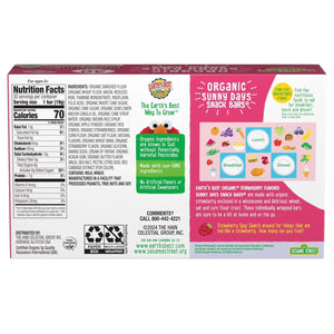 Earth's Best Sunny Day Bars Strawberry - 19g (30pc)