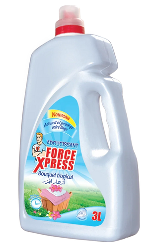 Force Xpress Fabric Softener Bouquet Tropical - 3L