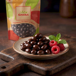 Almonds Dark Chocolate Coated 250g - View 4 | Welaza