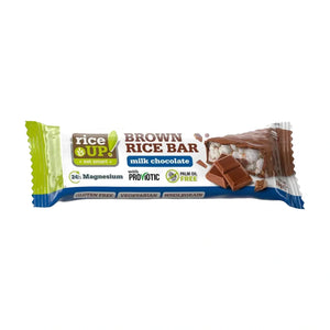 Rice Up Milk Chocolate Rice Bars, 20 x 18 g