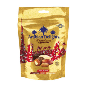 Arabian Delights Assorted Chocodate, 6 × 80 g | Welaza