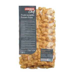 Andros Chef Frozen Mango Cubes, 2.5 Kg