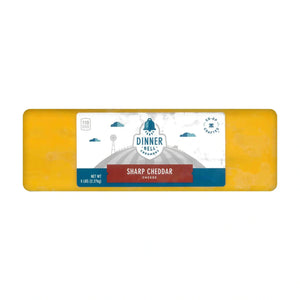 Dinner Bell Sharp Cheddar Block, 2.27 kg | Welaza