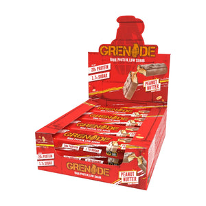 Grenade Peanut Nutter Protein Bars, 12 × 60 g | Welaza