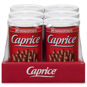 Caprice Classic Cocoa Hazelnut Wafer Rolls - 115gm