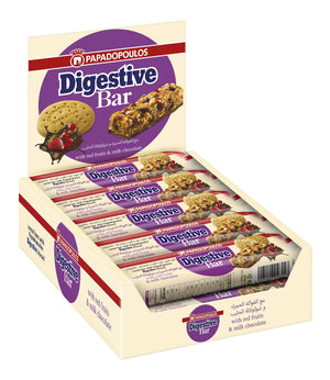 Digestive Fruit & Chocolate Cereal Bars - 28G 10 x 28G