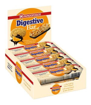 Digestive Orange & Dark Chocolate Bars - 28G 10 x 28G