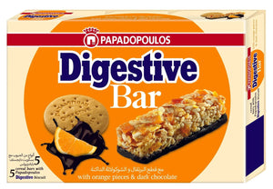 Digestive Orange & Dark Chocolate Bars - 28G 10 x 28G