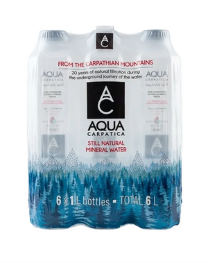 Aqua Carpatica Still Mineral Water, PET Bottle Cases - 500ml 12x 500ml