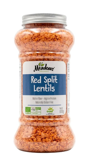 Meadows Organic Red Split Lentil 500g