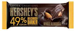Hershey's 49% Darker Milk Chocolate with Almond Bar - 100gm