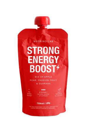 Nutrino Lab Strong Energy Boost – Apple, Pear, Passion Fruit & Guarana 180g