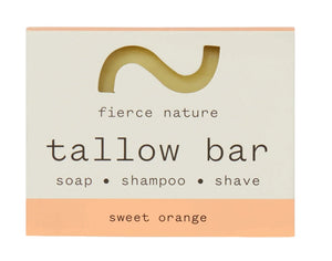 Fierce Nature Multi-Use Tallow Bar (Scented) 80g