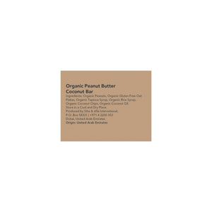 Meadows Organic Peanut Butter Coconut Bar 40g