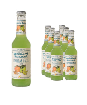 Bona Mandarin & Lime Sparkling Drink, 275ml Pack of 6