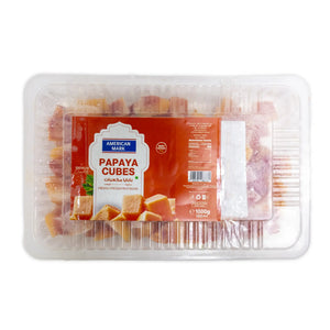 Papaya cubes IQF | Welaza