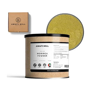 AWAFI MILL Moringa Powder | Indian Oleifera Leaves - 100 g | 3.5 Oz | Welaza