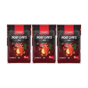 Tidori Nori Chips BBQ Flavour 5g (Pack of 3) | Welaza