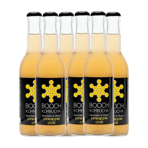 Booch Pineapple Chilli Kombucha - 300ml Pack of 6
