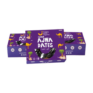 Happy Earth Organic Ajwa Dates 500g | Welaza