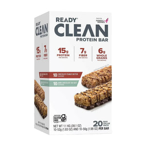 Ready Clean Protein Bar Variety Pack, 20 Bars | Welaza