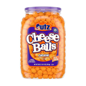 Utz Cheddar Cheese Balls, 793.8 g Jar | Welaza