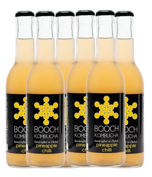 Booch Pineapple Chilli Kombucha - 300ml Pack of 6