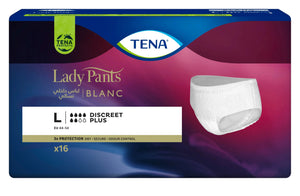 TENA LADY PANTS DISC PLUS L 4 x 16 MEA
