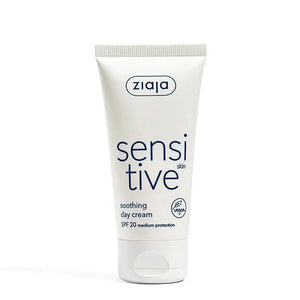 Sensitive Skin Soothing Day Cream SPF20 Medium Protection (Ziaja) - Image 1