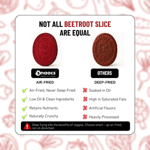 Snaacs Air Fried Beetroot Slice 85g