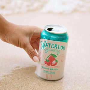 Waterloo Sparkling Water Variety Pack 355ml (TROPICAL-GUAVA-RUBY) 24 pk