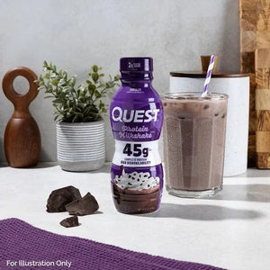 Quest Chocolate Protein Milkshake, 414ml Pack of 4