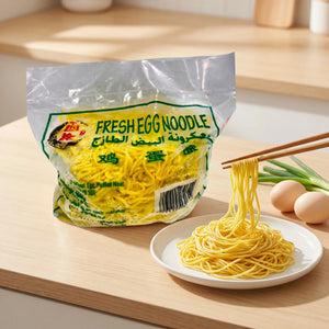 XI SHI Fresh Yellow Egg Noodles - 3 kg
