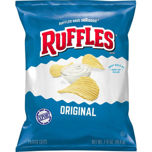 Ruffles Potato Chips Original 15 OZ