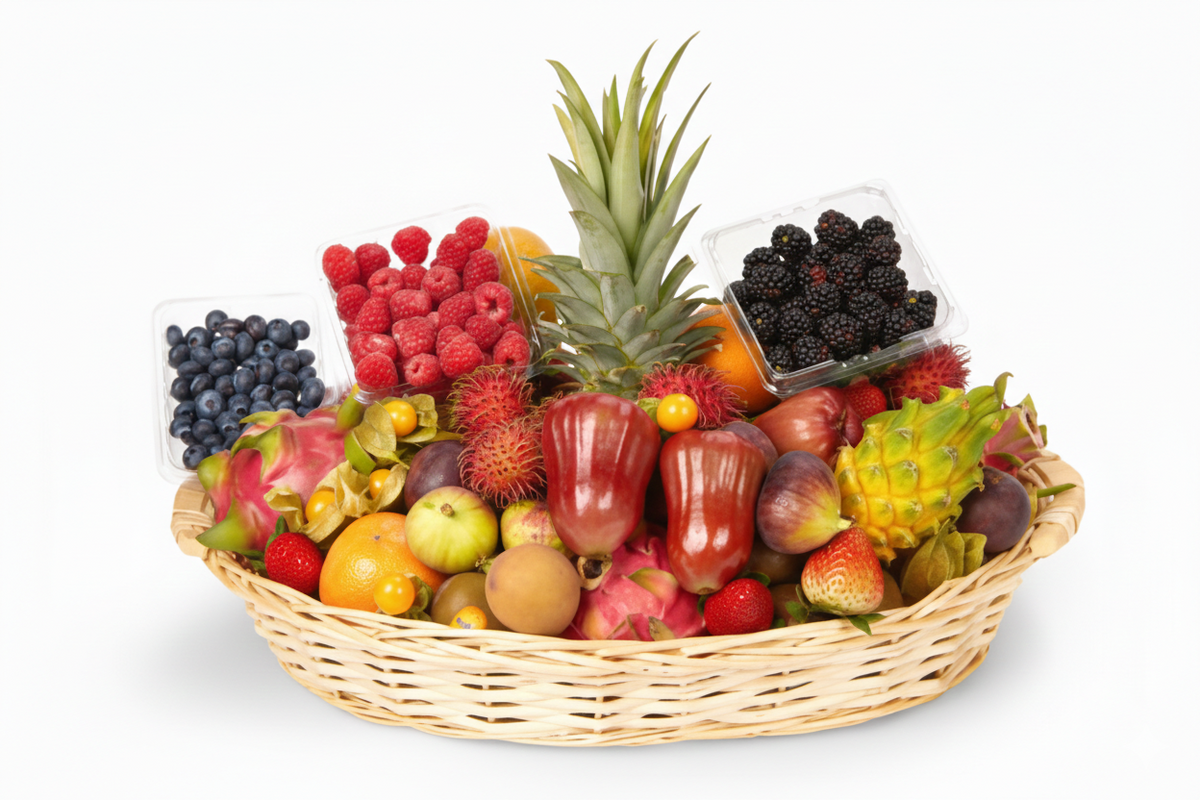 Exotic Fruit Gift Basket (Large)