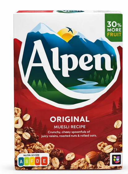 Alpen Muesli Recipe, Original (10x 550g)