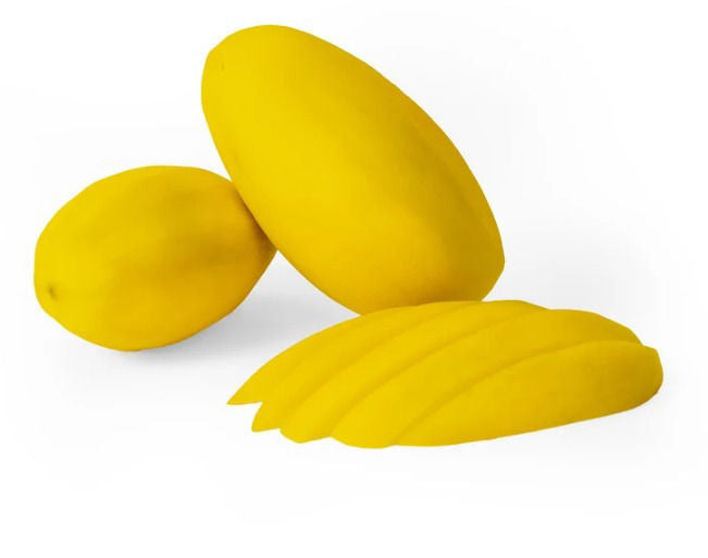 Peeled Yellow Mango Plum Thailand 1kg