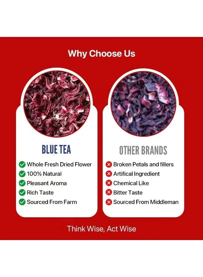 Blue Tea Hibiscus Herbal Tea - 250g