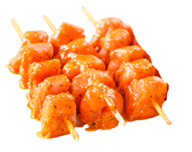Chicken Marinated Sweet Chili Sauce - 3 Skewers, 300 g