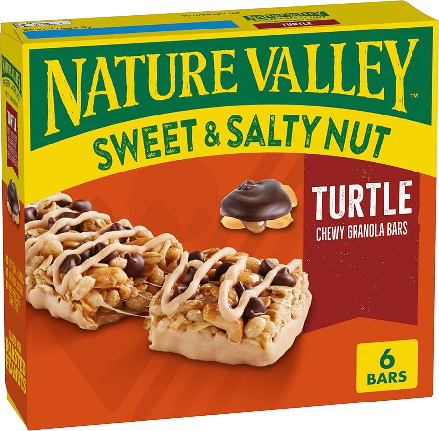 Nature Valley Sweet and Salty Nut Granola Bars, Turtle 12/7.2 OZ