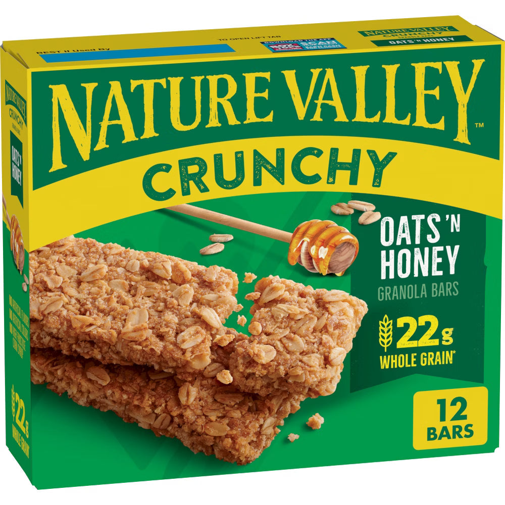 Nature Valley Crunchy Oats 'N Honey Granola 12/8.94 OZ